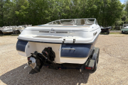 Used 2000 Bryant 214 Runabout Ski Boat Blue and White