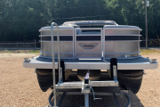 New 2025 Bennington 23L Swingback Metallic Silver w/Black Accent